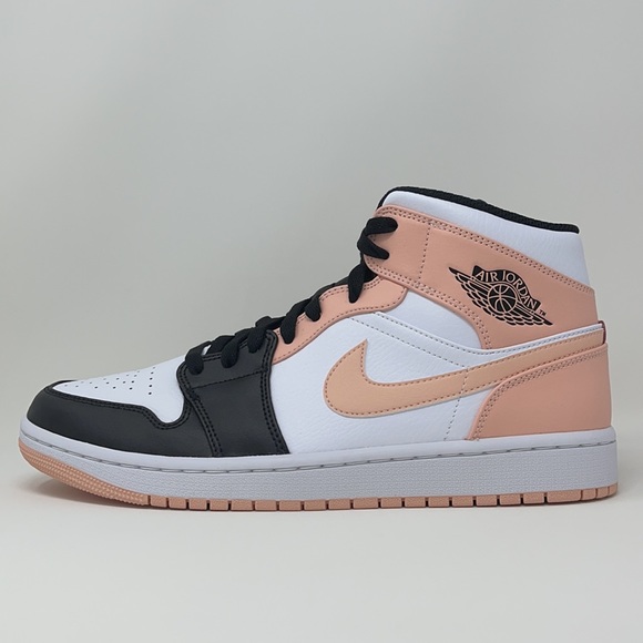 Nike Air Jordan Retro I Mid Arctic Orange Crimson - Picture 5 of 8